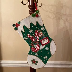 Handmade Hanging Christmas Stocking